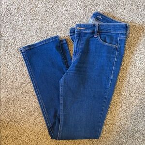 Old Navy Women's Boot Cut Jeans in Deep Blue